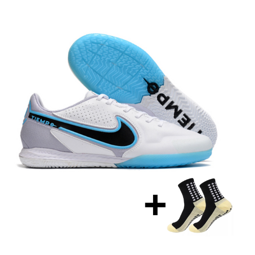 Chuteira Nike React Tiempo Legend 9 Pro Futsal + Meia Antiderrapante