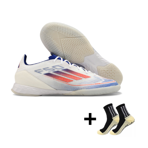 Chuteira Adidas F50 Pro Futsal + Meia Antiderrapante