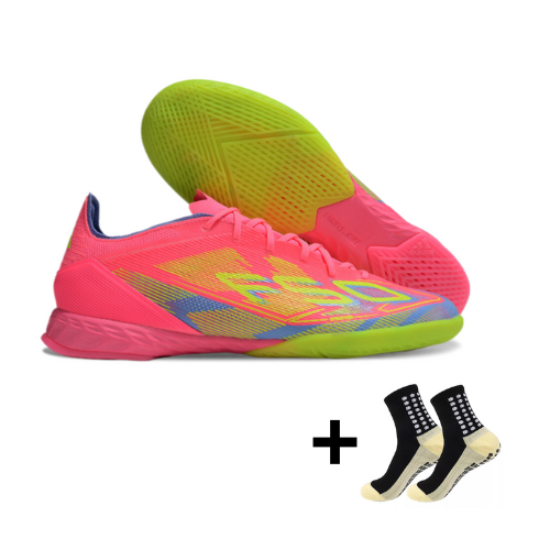 Chuteira Adidas F50 Pro Futsal + Meia Antiderrapante