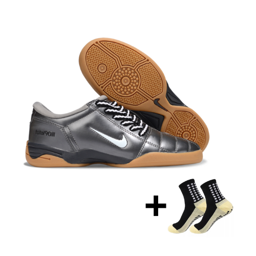 Chuteira Nike Total 90 Futsal + Meia Antiderrapante