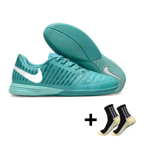 Chuteira Nike Lunar Gato II Futsal + Meia Antiderrapante
