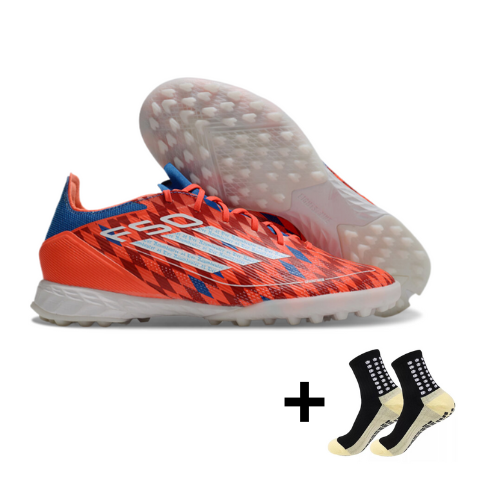 Chuteira Adidas F50 Society + Meia Antiderrapante