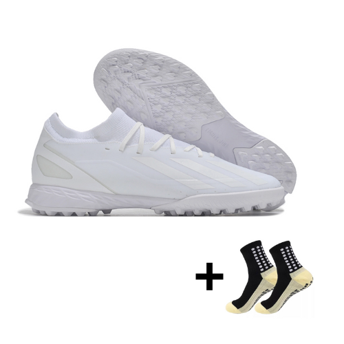 Chuteira Adidas X CrazyFast Society + Meia Antiderrapante