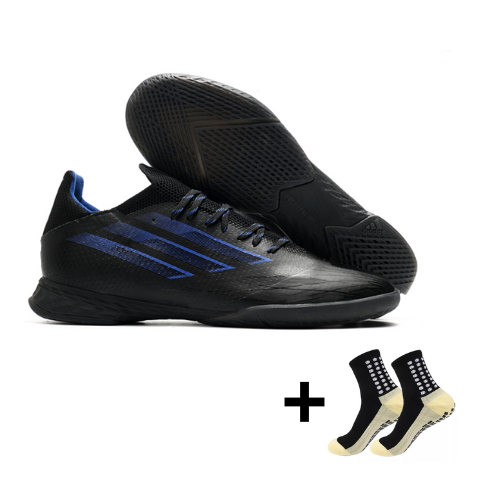Chuteira Adidas X SpeedFlow Futsal + Meia Antiderrapante