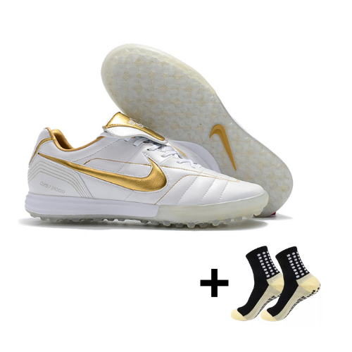Chuteira Nike Tiempo Legend 7 R10 Elite Society + Meia Antiderrapante