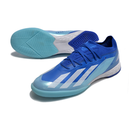 Chuteira Adidas X CrazyFast Futsal + Meia Antiderrapante