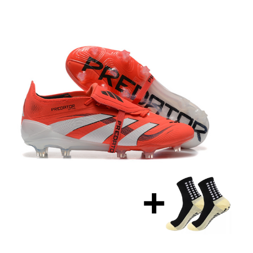 Chuteira Adidas Predator Elite Campo + Meia Antiderrapante