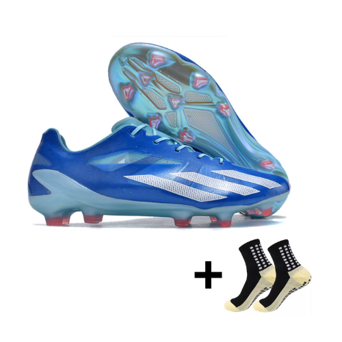 Chuteira Adidas CrazyFast Campo + Meia Antiderrapante