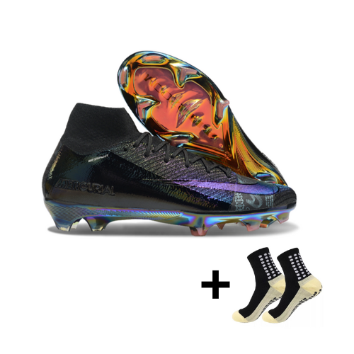 Chuteira Nike Mercurial Superfly Campo + Meia Antiderrapante
